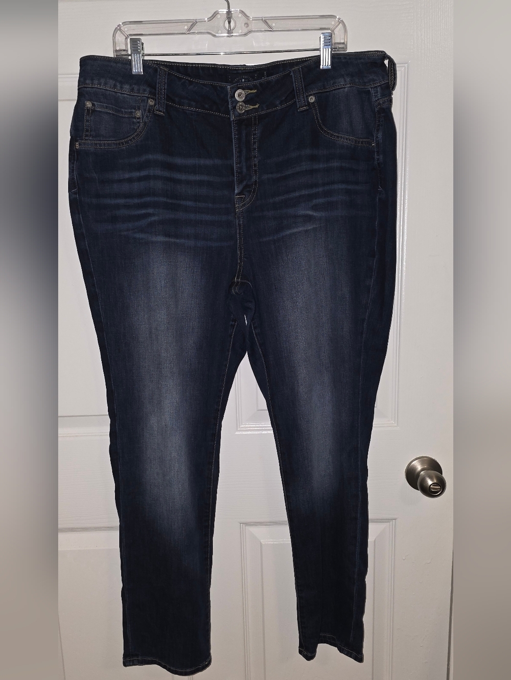 Lucky Brand Women's Dark Indigo Skinny Jeans